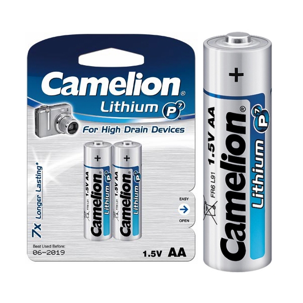 FR06-BP2 ΜΠΑΤΑΡΙΑ CAMELION ΛΙΘΙΟΥ AA CAMELION